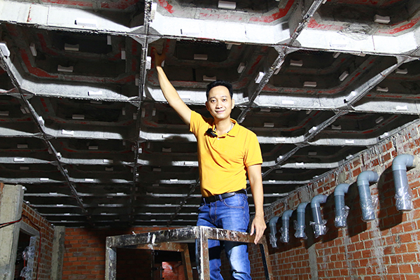 Nhà nuôi yến bình thuận - Đà pyramid bê tông