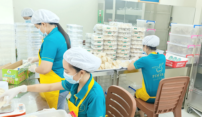 Xưởng sản xuất yến sào PIMIRA