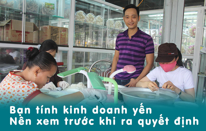 Bạn kinh doanh yến sào nên xem trước khi quyết định